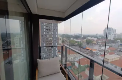 Excelente apto mobiliado - varanda - lazer - localização privilegiada