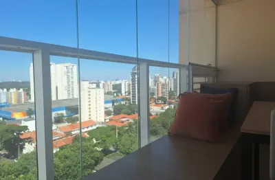 Excelente studio mobiliado - varanda - lazer - localização privilegiada