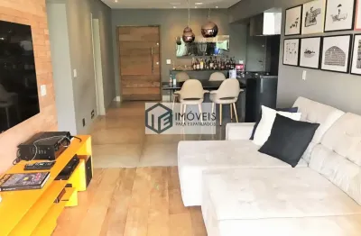 Excelente apto mobiliado - varanda - lazer - localização privilegiada