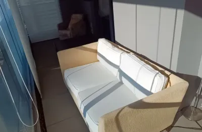 Excelente apto mobiliado - varanda - lazer - localização privilegiada