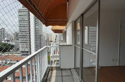 Excelente apto mobiliado - varanda - localização privilegiada