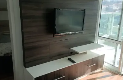 Excelente apto mobiliado - varanda - lazer - localização privilegiada