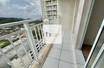 Locação, apartamento 2 dormitorios, elevador, nova cintra, santos