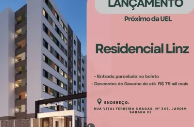Apartamento com 2 quartos à venda na Rua Vital Ferreira Chagas, 345, Sabará III, Londrina
