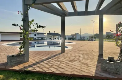 Terreno em condomínio fechado à venda na Estrada Municipal Silvio Schirmer, 2443, Camobi, Santa Maria