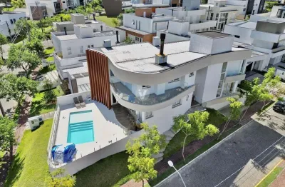 Casa em condomínio fechado com 4 quartos à venda na rua césar trevisan, 1043, tomazetti, santa maria, 480 m2 por r$ 4.500.000