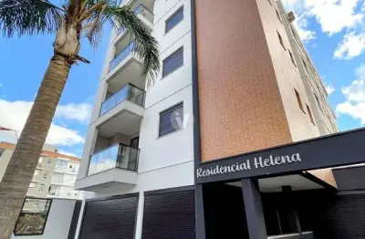 Apartamento 1 dormitório com churrasqueira e garagem em camobi