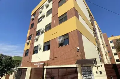 Apartamento 02 dormitórios com sacada e churrasqueira e garagem
