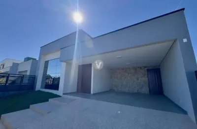 Casa em construção com 3 suítes no terras de santorini