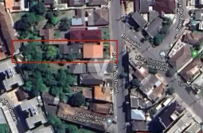 Terreno à venda na Rua Barão do Triunfo, 315, Nossa Senhora do Rosário, Santa Maria