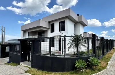 Casa de alto padrão com design moderno e sofisticação no bairro alberto schons!