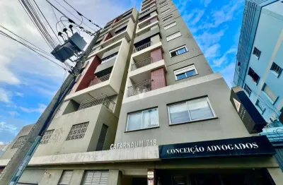 Excelente apartamento a venda com um dormitório e vaga de garagem no centro