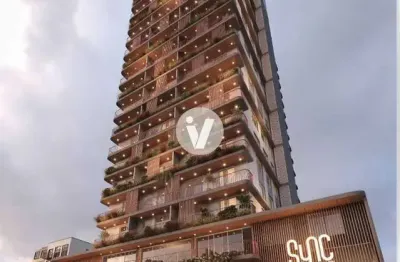Apartamento de 1 dormitório com sacada, localizado no centro da cidade