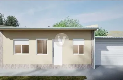 Casa nova com 2 dormitórios e garagem, localizada no bairro boi morto!