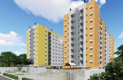 Apartamento novo, de 2 dormitórios com vaga, localizado no bairro camobi!