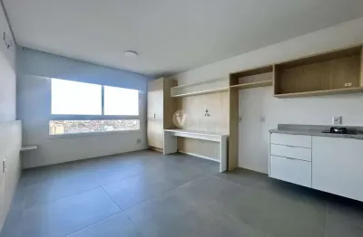Studio semimobiliado no empreendimento uniqo, localizado no bairro camobi.