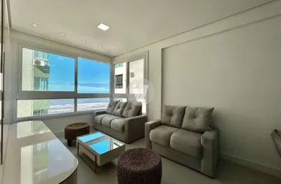 Com bela vista para o mar de capão da canoa, apartamento novo semimobiliado!