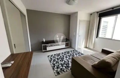 Apartamento de 1 dormitório mobiliado, localizado próximo av. presidente vargas