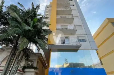 Apartamento de 1 dormitório à venda, com sacada, churrasqueira, vaga no centro!