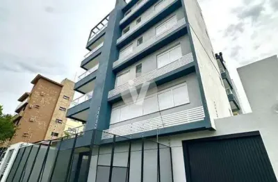 Apartamento à venda, 2 dormitórios, com churrasqueira e vaga, bairro Lourdes!