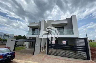 Sobrado com 3 dormitórios à venda, 149 m² por r$ 980.000 - fag - cascavel/pr