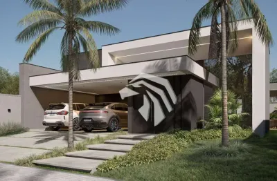 Casa na planta com 3 suites à venda, 230 m² por r$ 1.945.000 - tropical iii - cascavel/pr