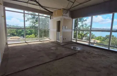 Salas comerciais em lagoa santa, no lake mall com vista definitiva da lagoa central.
