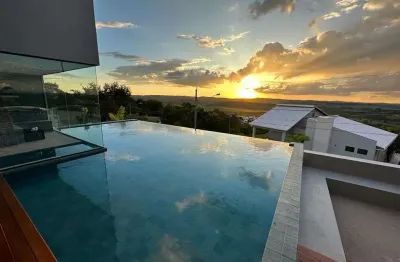 Casa com 5 dormitórios à venda, 530 m² por r$ 4.200.000,00 - condomínio mirante do fidalgo - lagoa santa/mg