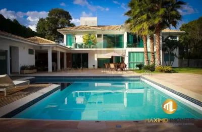 Casa com 5 dormitórios à venda, 550 m² por r$ 4.900.000,00 - condomínio condados da lagoa - lagoa santa/mg
