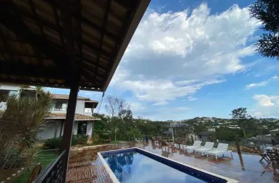Casa com 4 dormitórios à venda, 600 m² por r$ 2.990.000,00 - condomínio jardins da lagoa - lagoa santa/mg