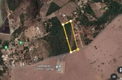 Terreno à venda, 29000 m² por r$ 1.160.000 - lagoa dos mares - confins/mg