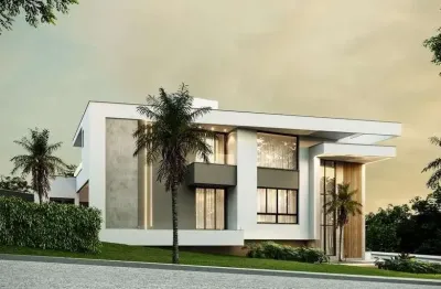 Casa de alto padrão no condomínio  alphaville – vespasiano