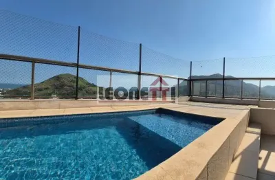 Cobertura de luxo à venda no recreio dos bandeirantes, rio de janeiro-rj: 3 quartos, 2 suítes, 1 sala, 3 banheiros, 2 vagas, 162m².