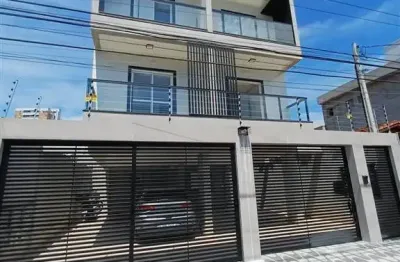 Casa em condomínio fechado com 3 quartos à venda na Guilhermina Praia Grande, Guilhermina, Praia Grande