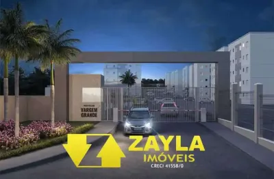 Apartamento 2 quartos vaga na garagem à venda no condomínio novolar vargem grande - vargem grande, rj