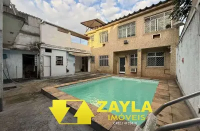 Excelente casa 2 quartos 3 vagas na garagem piscina à venda em irajá - rio de janeiro, rj