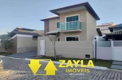 Casa de condomínio duplex 3 quartos 2 vagas na garagem à venda em são pedro da aldeia- rio de janeiro, rj