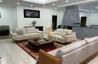 Chácara 5 suítes 8 vagas - residencial porta do sol