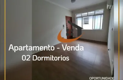 Apartamento 02 quartos para venda no bairro aparecida- santos