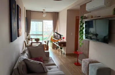 Apartamento mobiliado  02 dormitórios  para locação no bairro embaré - santos