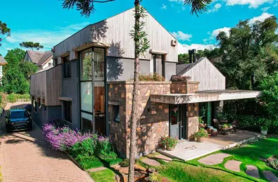Casa 3 quartos sendo 3 suítes para venda no bairro aspen mountain em gramado