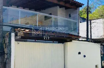 Sobrado com 2 quartos, 135m², à venda em caraguatatuba, jardim olaria