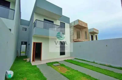 Casa duplex composta por 3 quartos com área gourmet á venda em meaípe, guarapari-es - realize negócios imobiliários.