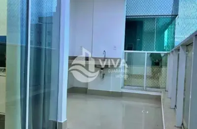 Imperdível oportunidade de adquirir apartamento de luxo na praia do morro, guarapari-es! 2 quartos, 2 suítes, 2 salas, 3 banheiros, 1 vaga, 79m².