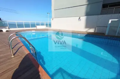 Apartamento frente para o mar composto por 3 quartos com área de lazer á venda na praia do morro, guarapari-es - realize negócios imobiliários.