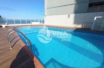 Apartamento de luxo à venda na praia do morro - guarapari-es: 3 quartos, 1 suíte, 2 salas, 2 banheiros, 2 vagas de garagem - 140m².