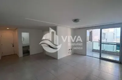Apartamento na orla da praia de peracanga á venda na enseada azul, guarapari-es