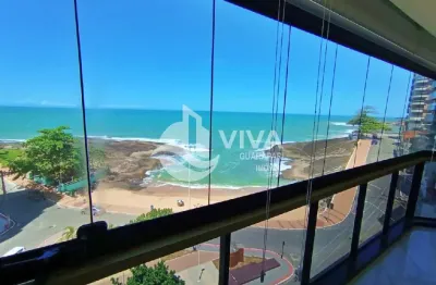 Apartamento de frente para o mar na praia das virtudes, guarapari-es