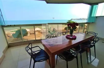 Apartamento de frente para o mar á venda na praia do morro, guarapari-es
