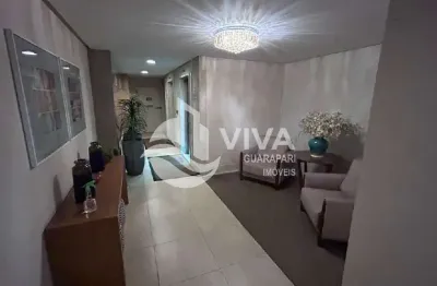 Apartamento à venda na praia do morro, guarapari-es: 2 quartos, 1 suíte, 2 salas, 2 banheiros, 1 vaga de garagem, 75m² de área.